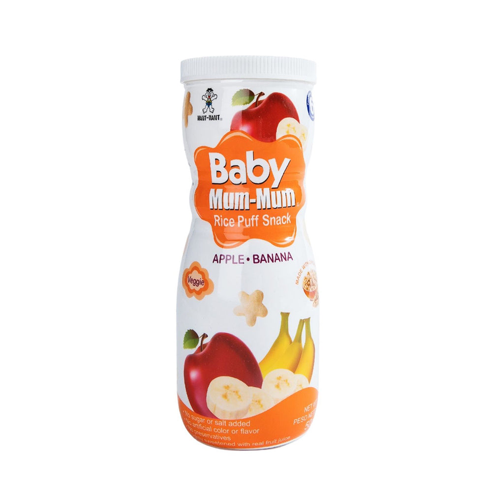 Puffs Baby Mum Mum Manzana y Plátano 50gr