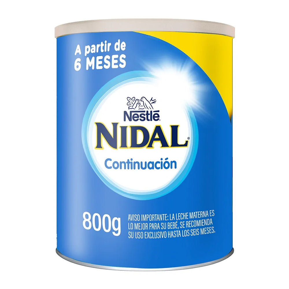 Fórmula Nidal 2 Continuación 6 a 12 Meses 800gr