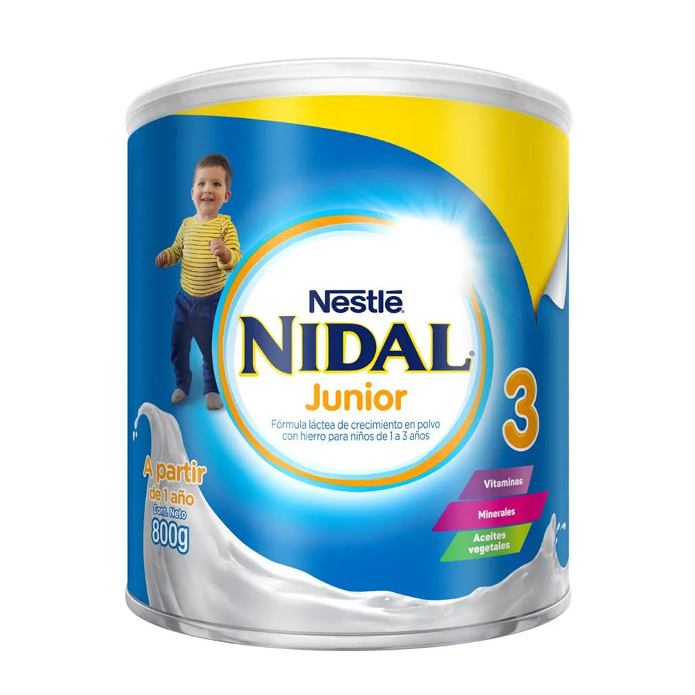Fórmula Nidal 3 +12 Meses 800gr