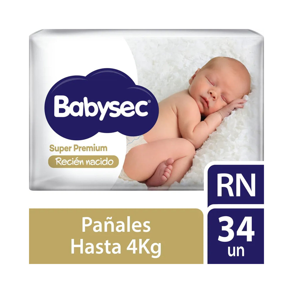 Pañal Babysec RN 34 un