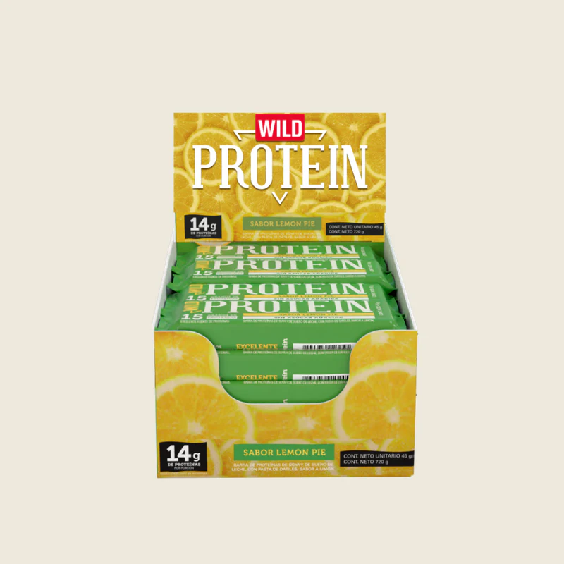 Barrita Wild Protein Lemon Pie 16un