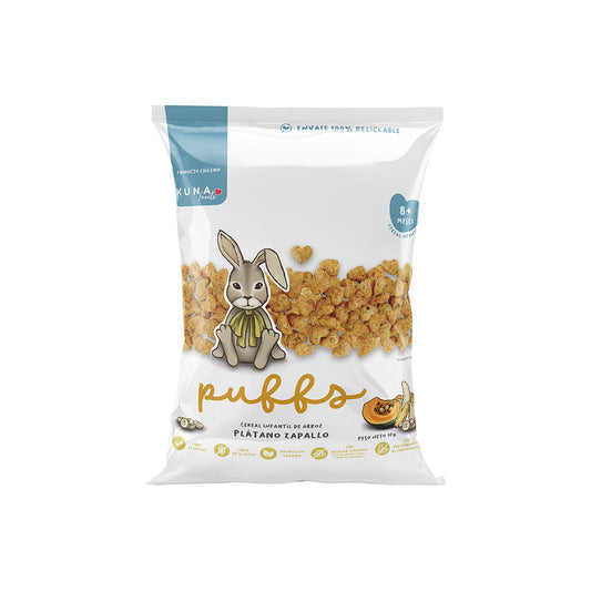 Puffs Kuna Food Plátano Zapallo Individual 10gr