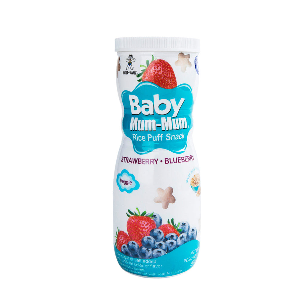 Puffs Baby Mum Mum Frutilla y Arándano 50gr