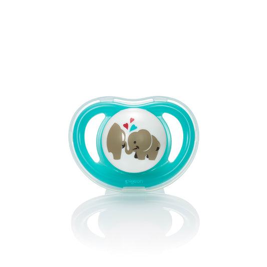 Chupete Pigeon Mini Light Tamaño M Verde