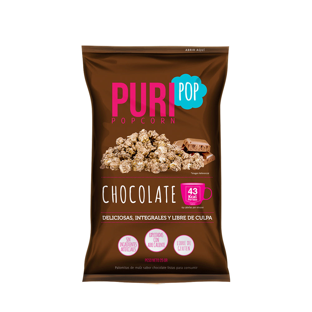 Cabritas Puripop Chocolate Individual 25gr